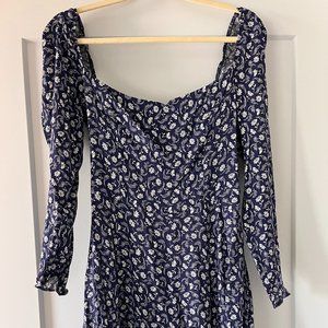 Blue and White Reformation Dress